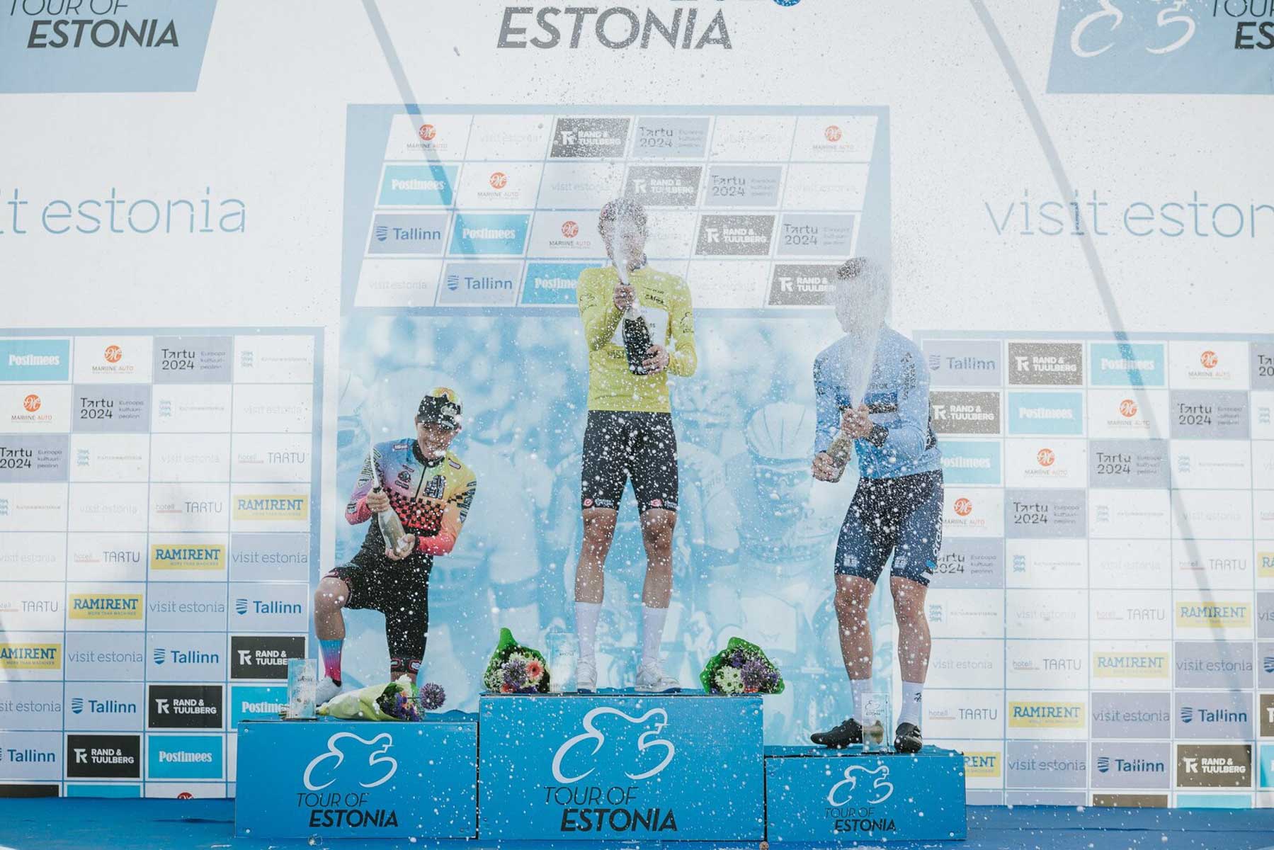 Tour of Estonia: Stage and second place in GC
